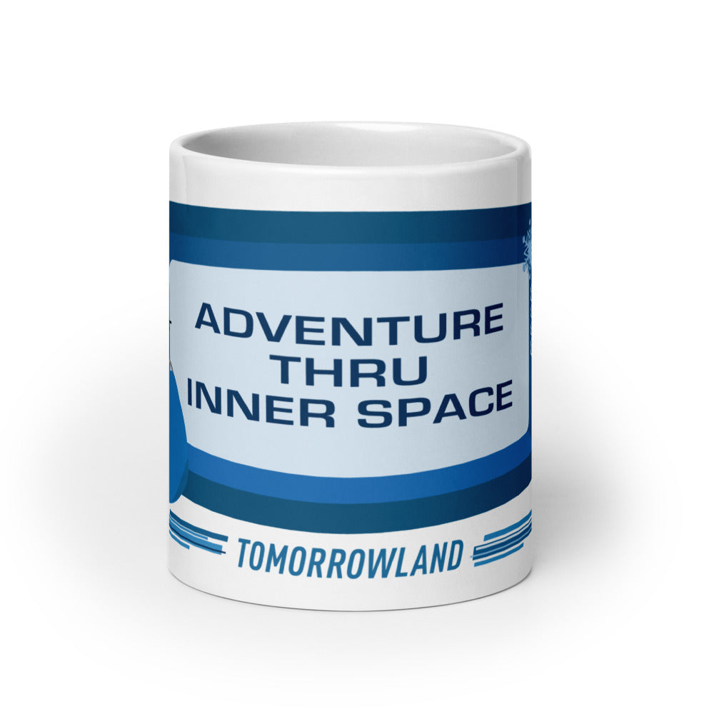 ADVENTURE THRU INNER SPACE sign Mugs (3 sizes)