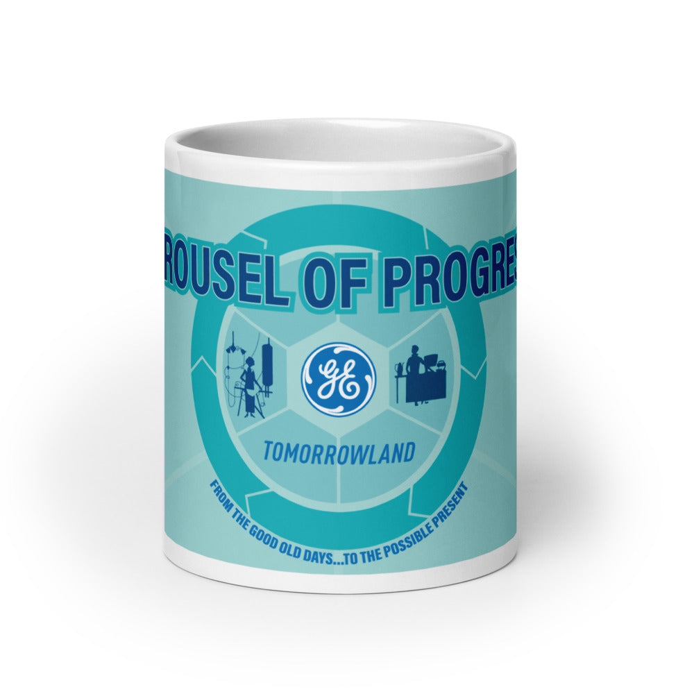 CAROUSEL OF PROGRESS icon Mugs (3 sizes)