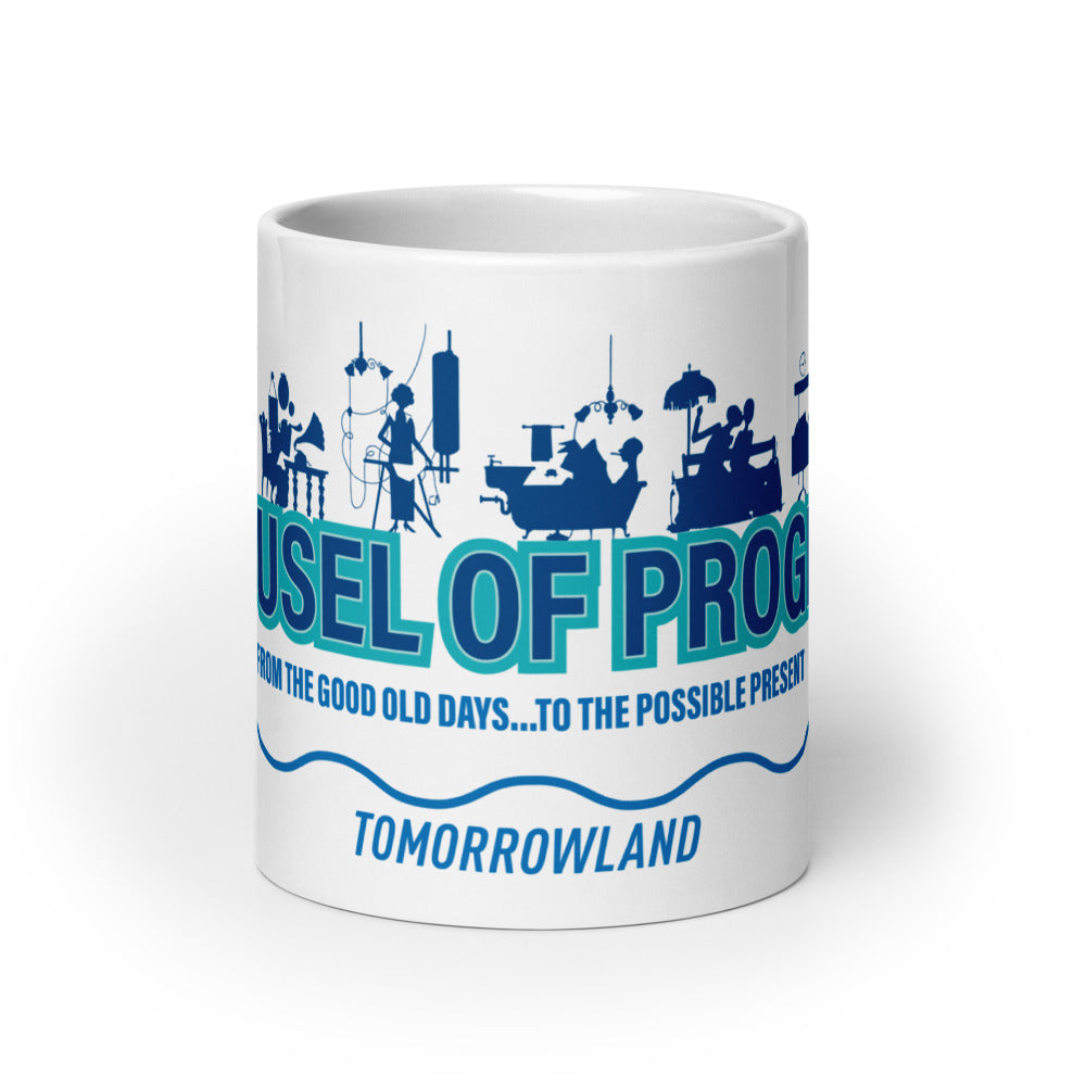 CAROUSEL OF PROGRESS silhouettes Mugs (3 sizes)