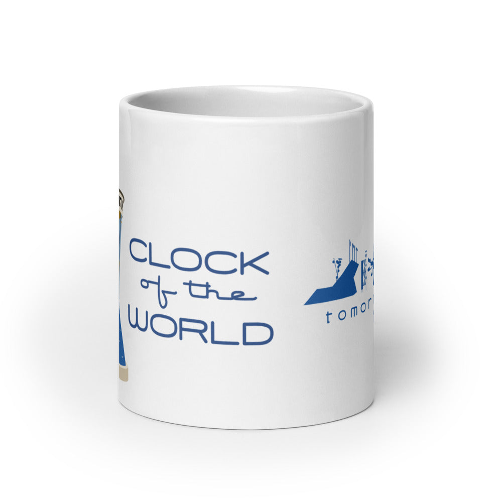 CLOCK OF THE WORLD tomorrowland Mugs (3 sizes)