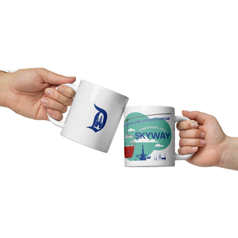 SKYWAY 1965 tomorrowland Mugs (3 sizes)