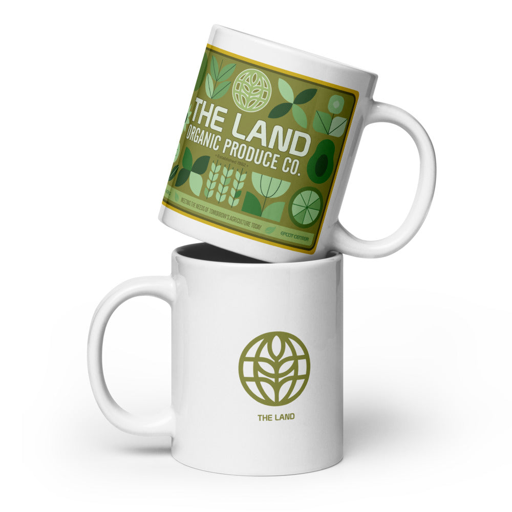 THE LAND organic produce Mugs (3 sizes)