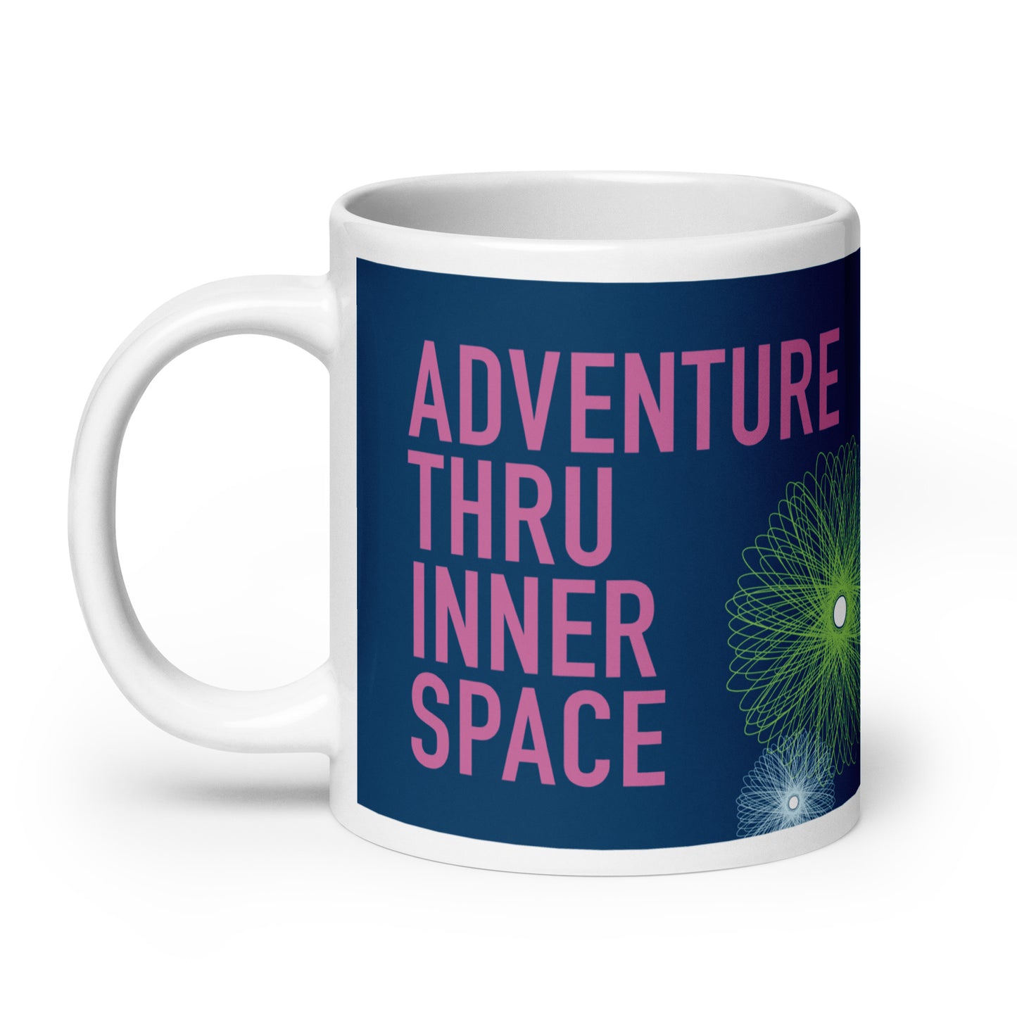 ADVENTURE THRU INNER SPACE atomobile Mugs (3 sizes)