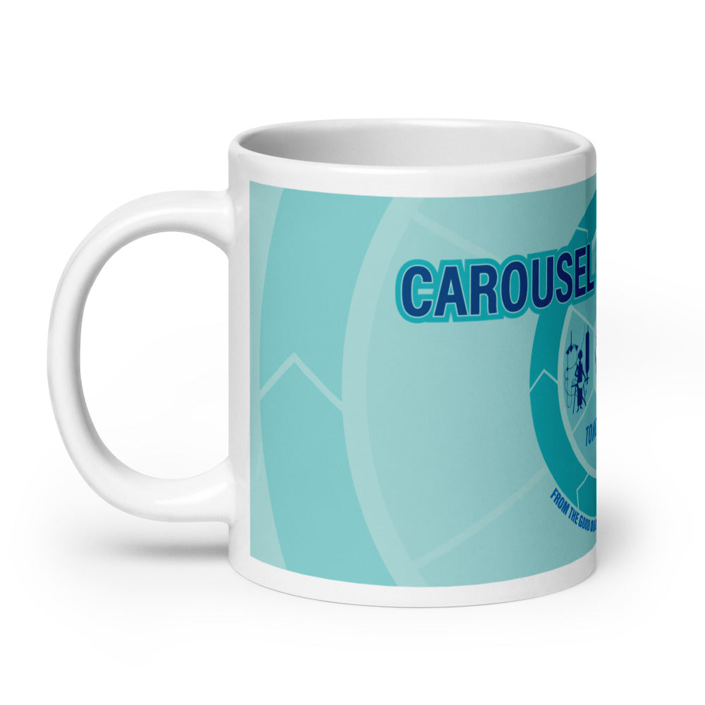 CAROUSEL OF PROGRESS icon Mugs (3 sizes)