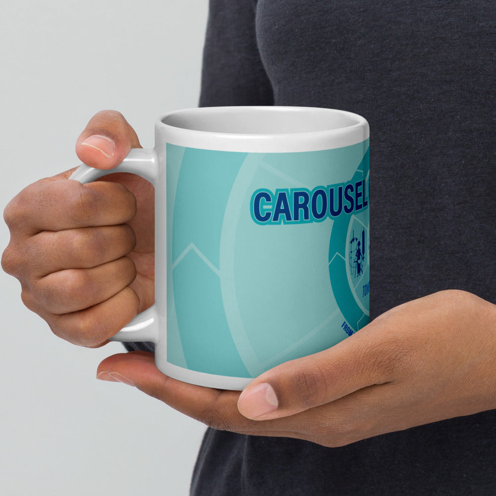 CAROUSEL OF PROGRESS icon Mugs (3 sizes)