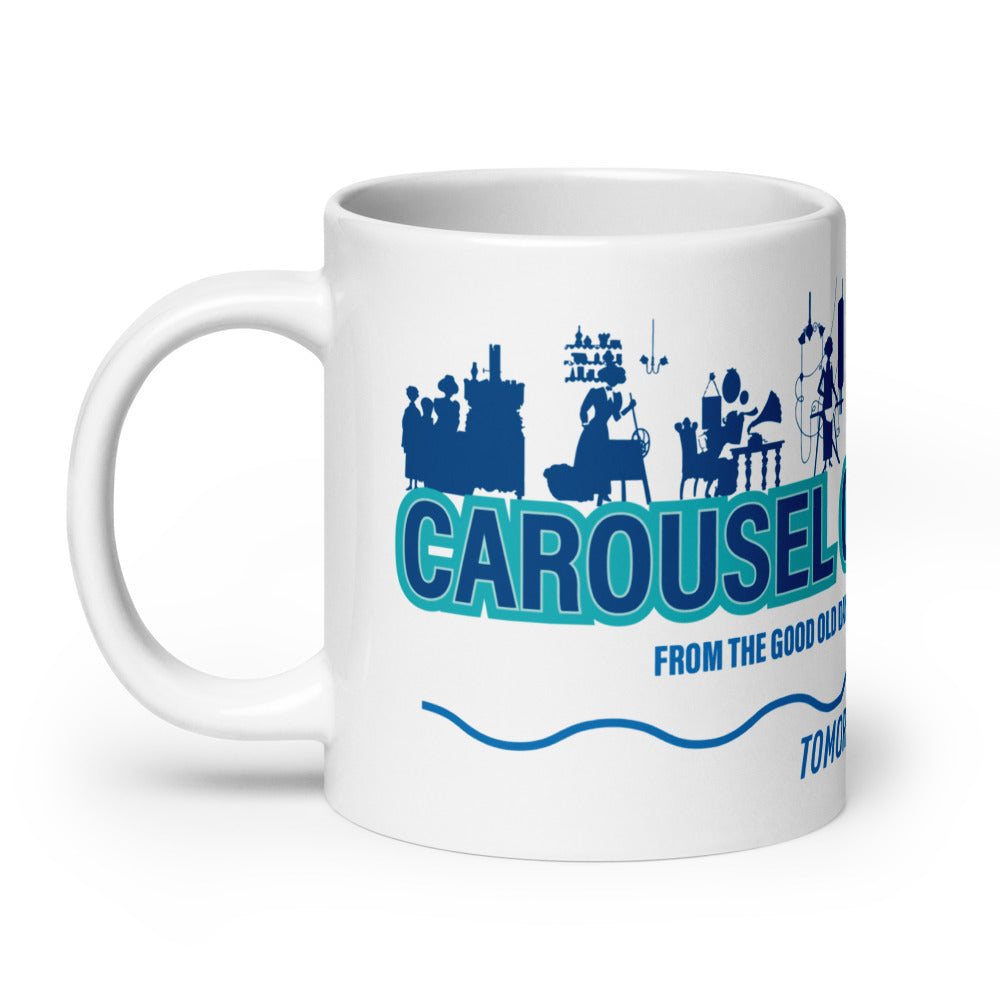 CAROUSEL OF PROGRESS silhouettes Mugs (3 sizes)