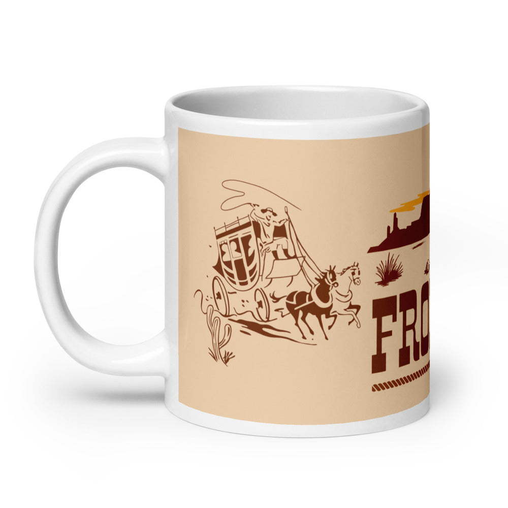 FRONTIERLAND stagecoach Mugs (3 sizes)