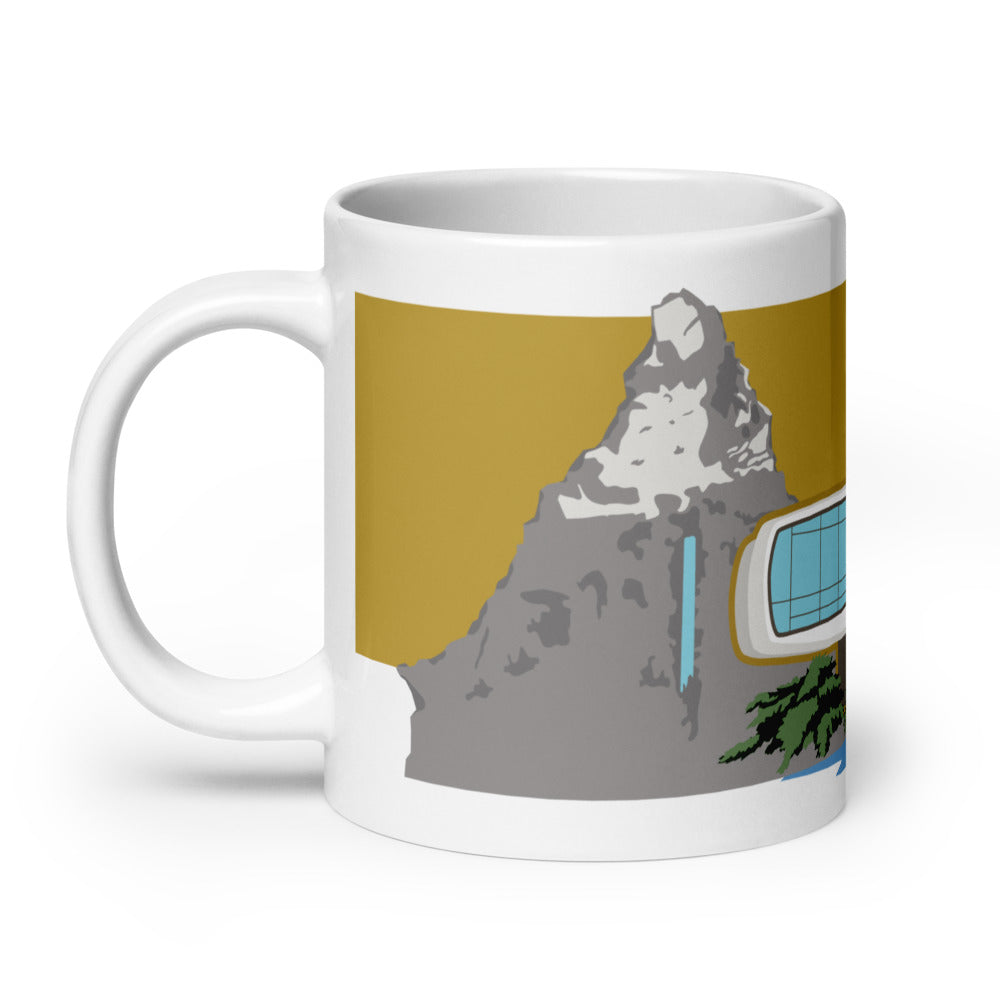 HOUSE OF THE FUTURE scene Mugs (3 sizes)