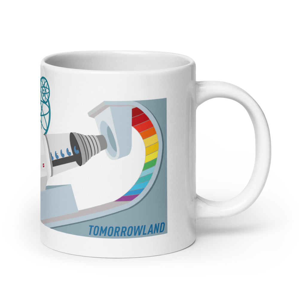 ADVENTURE THRU INNER SPACE microscope Mugs (3 sizes)
