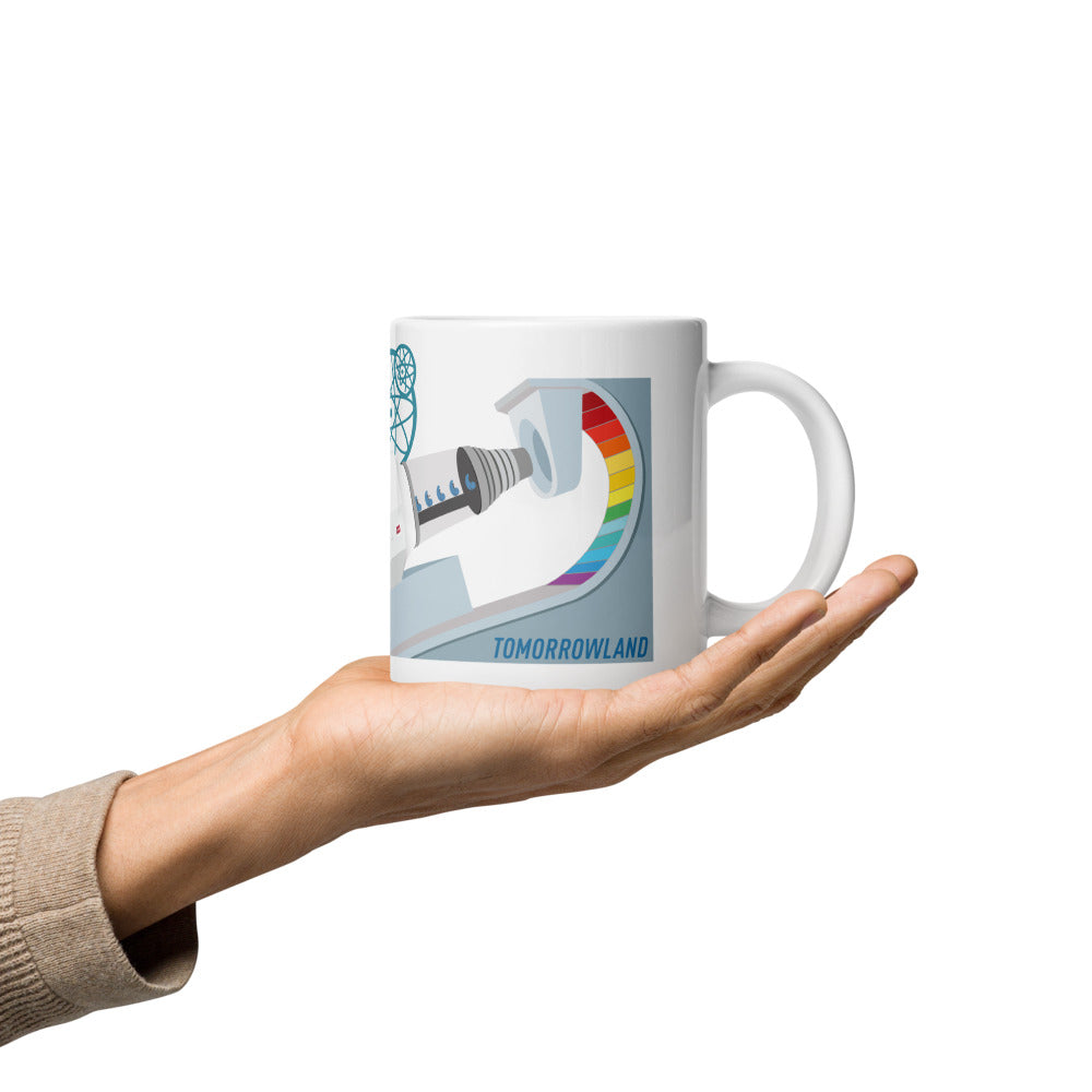 ADVENTURE THRU INNER SPACE microscope Mugs (3 sizes)