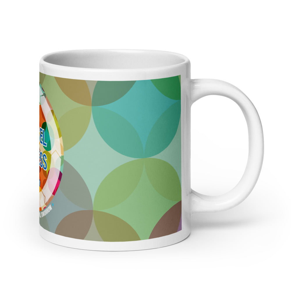 CAROUSEL OF PROGRESS kaleidoscope Mugs (3 sizes)