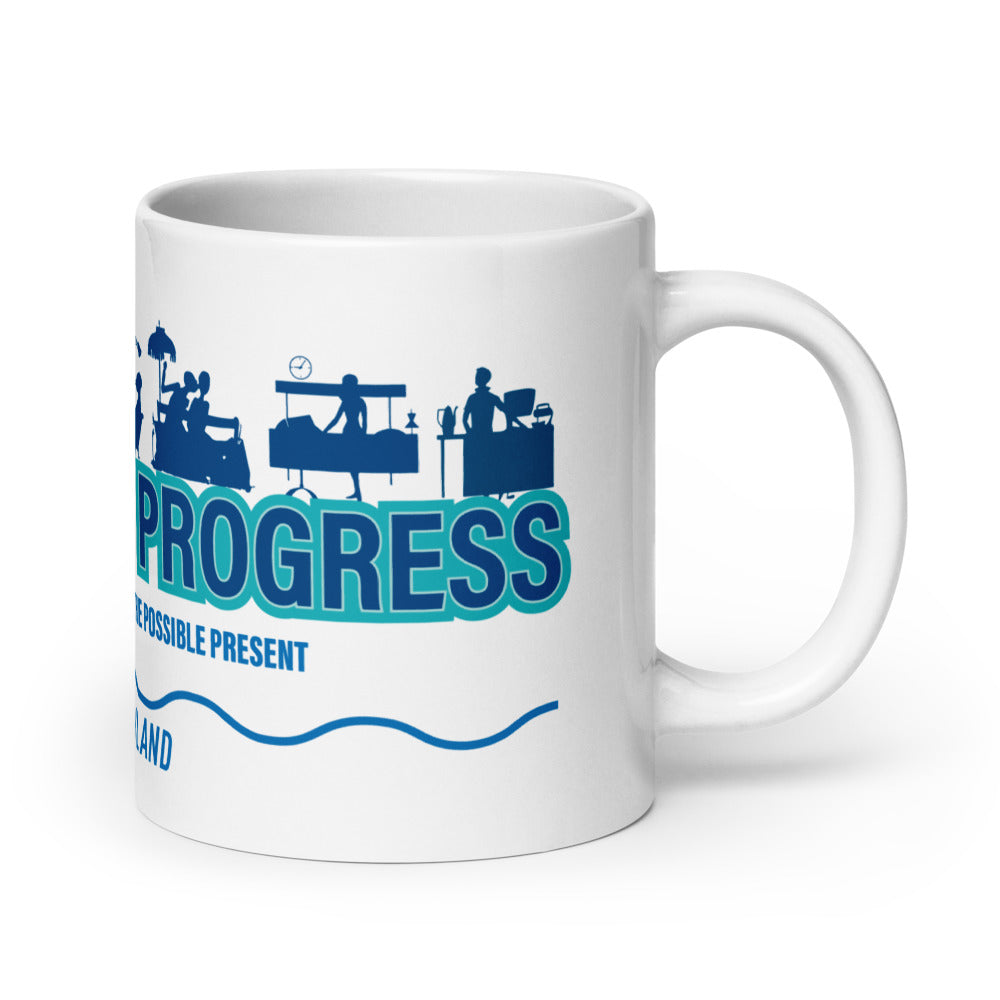 CAROUSEL OF PROGRESS silhouettes Mugs (3 sizes)