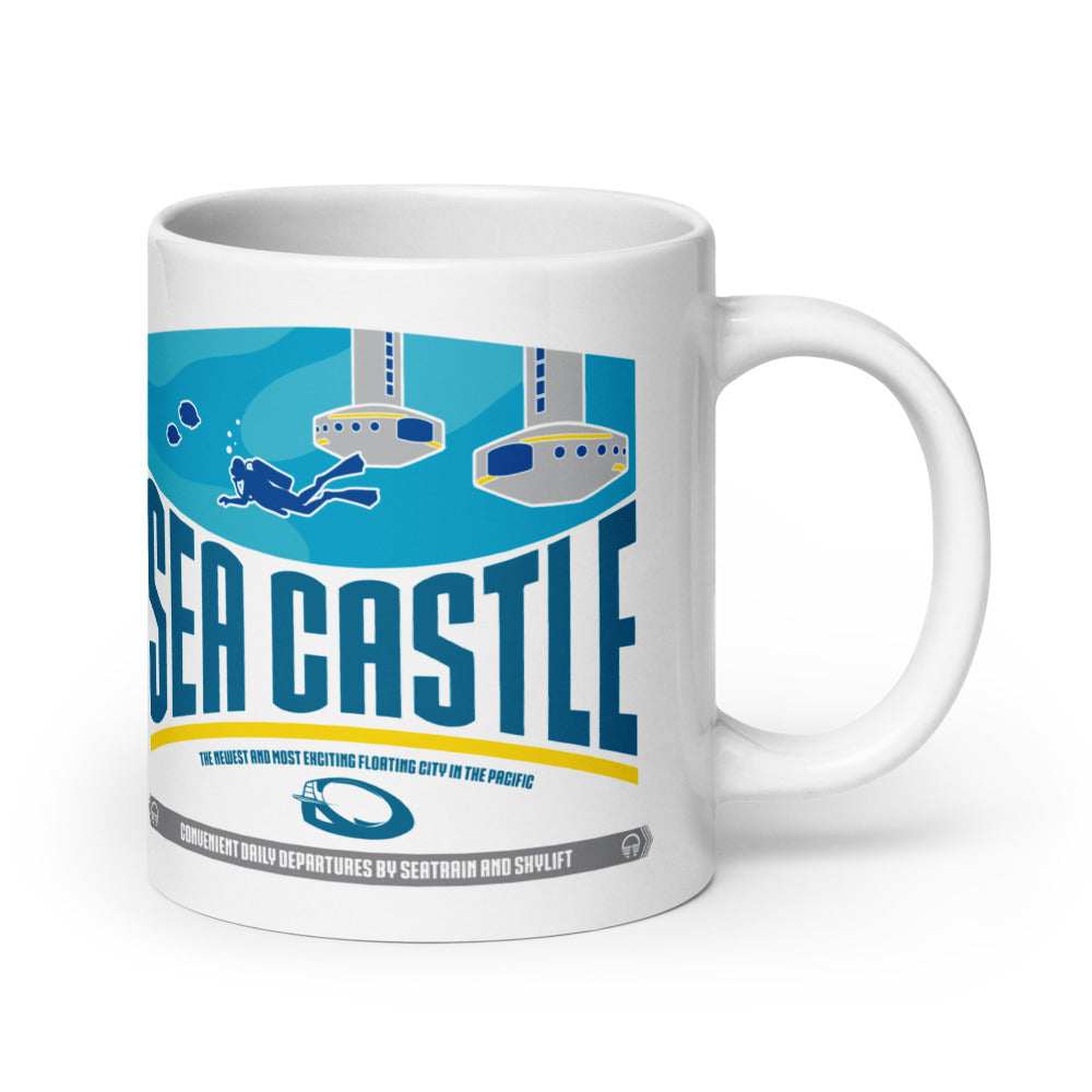 HORIZONS sea castle Mugs (3 sizes)