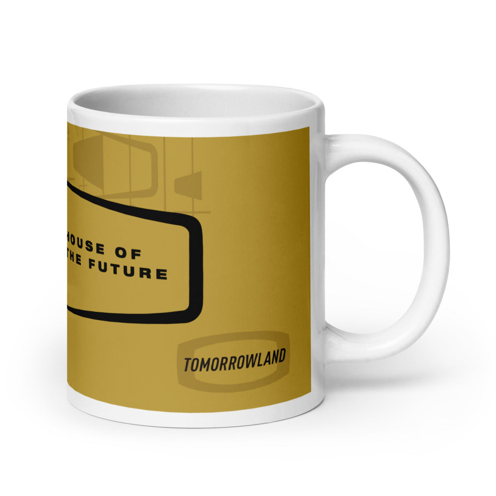 HOUSE OF THE FUTURE title block Mugs (3 sizes)