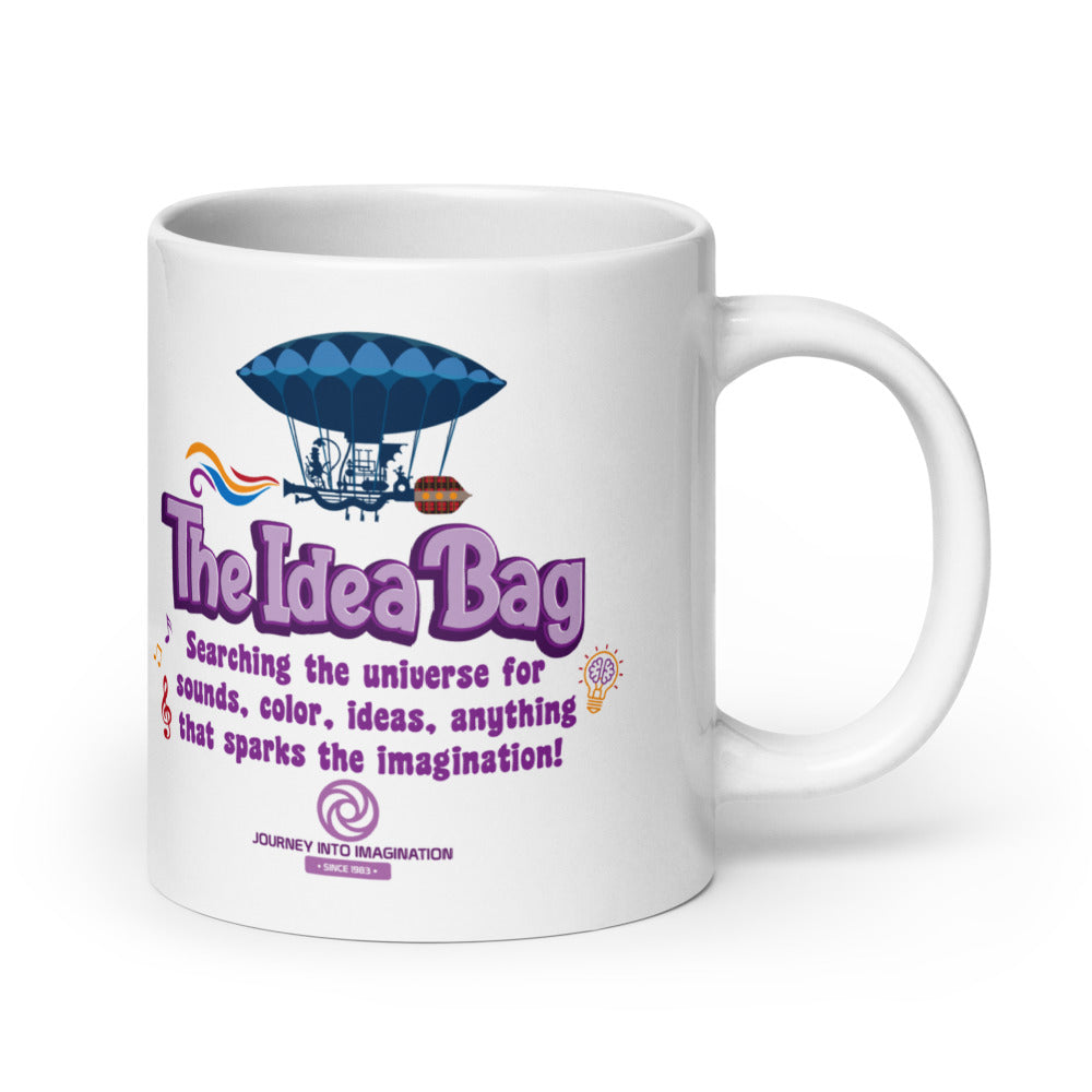 JOURNEY INTO IMAGINATION idea bag Mugs (3 sizes)