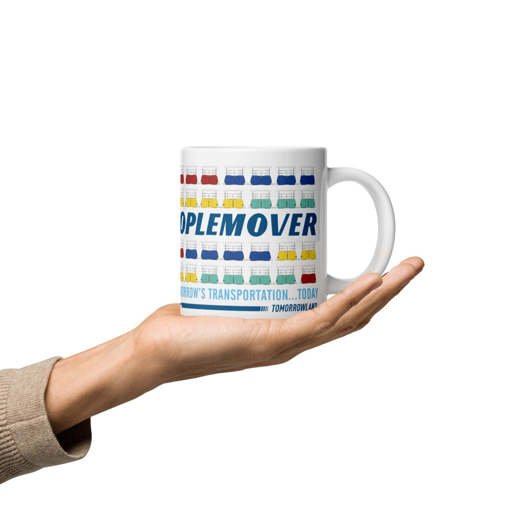 PEOPLEMOVER vehicles stacked Mugs (3 sizes)