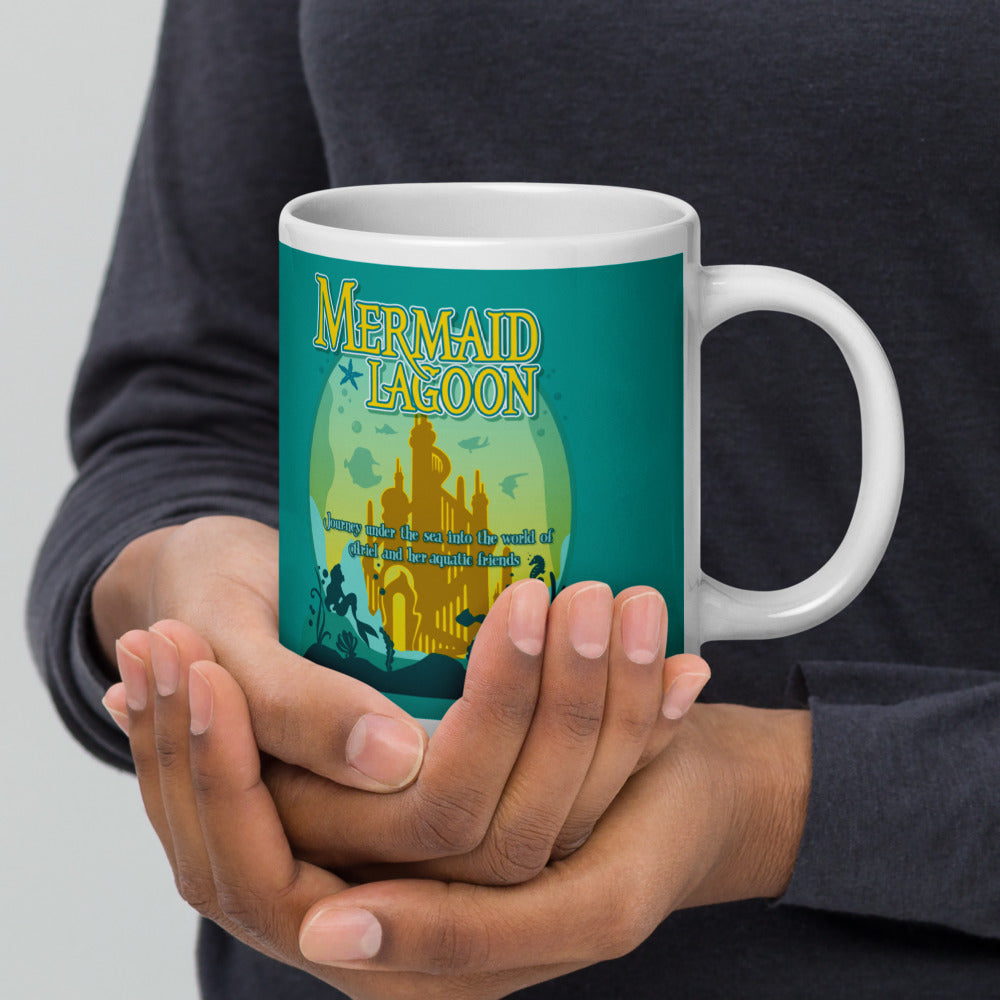 TDS MERMAID LAGOON port title Mugs (3 sizes)