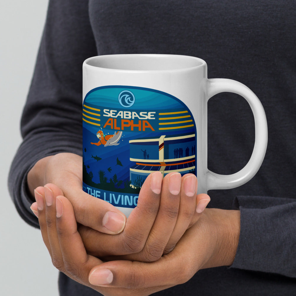 THE LIVING SEAS explore Mugs (3 sizes)