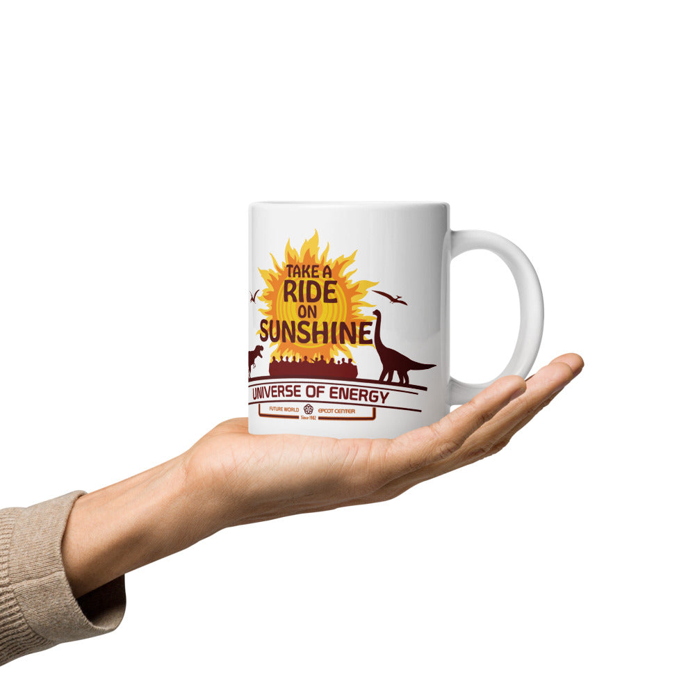 UNIVERSE OF ENERGY ride on sunshine Mugs (3 sizes)