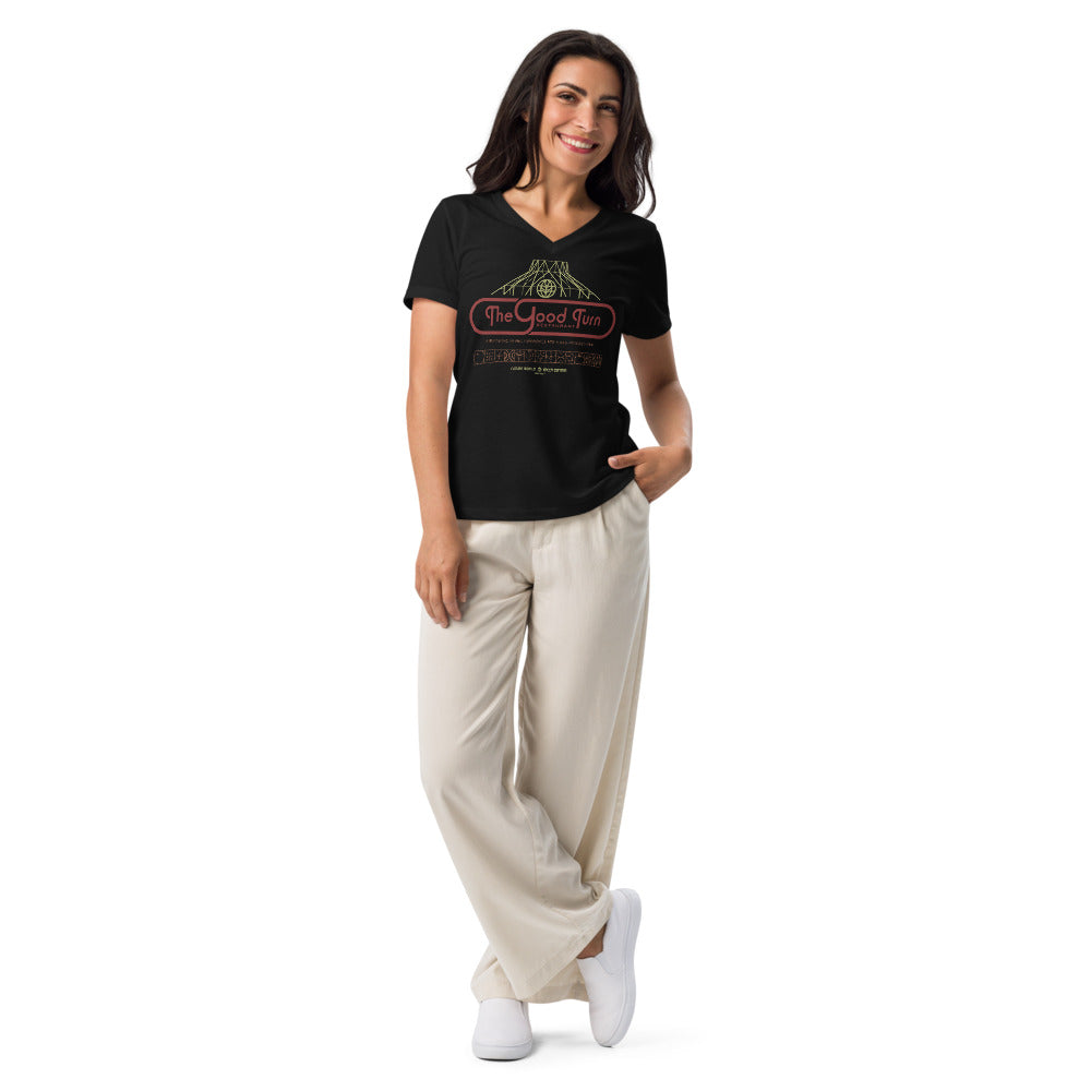 THE LAND good turn Women’s V-neck t-shirt