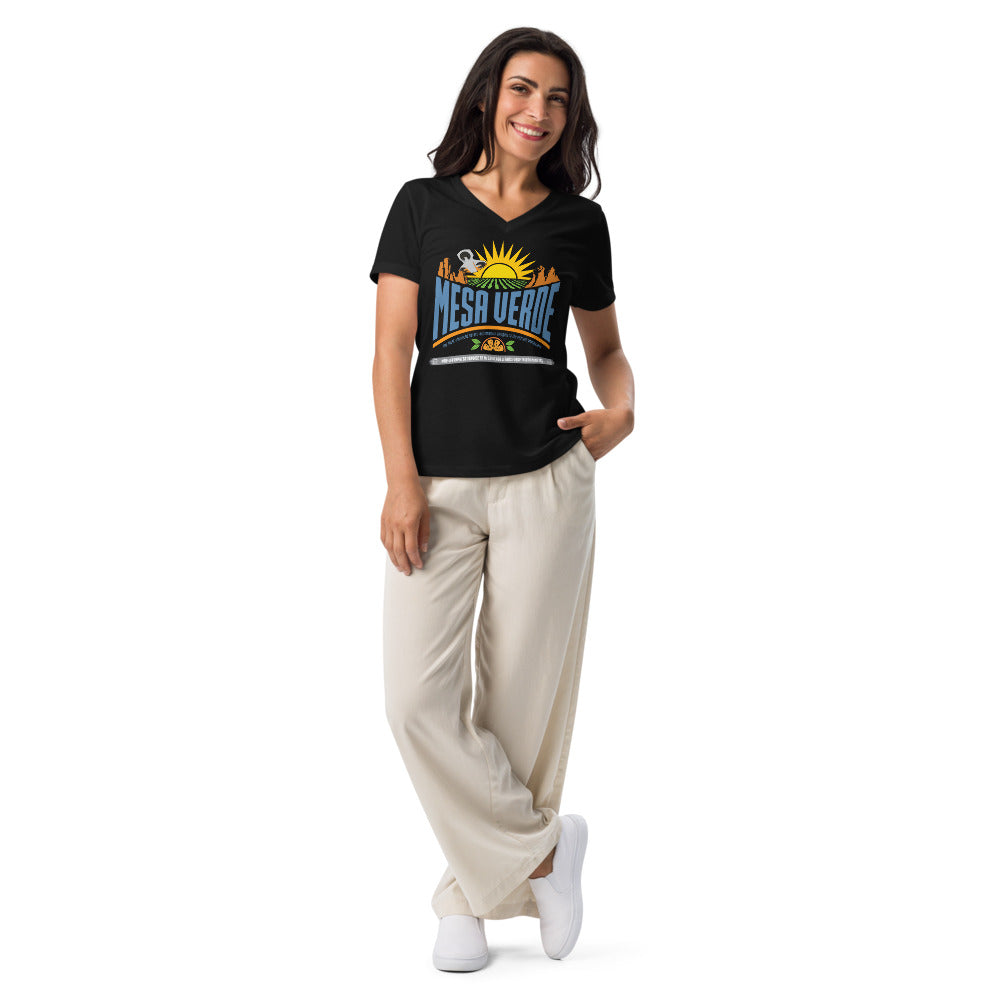 HORIZONS mesa verde Women’s V-neck t-shirt